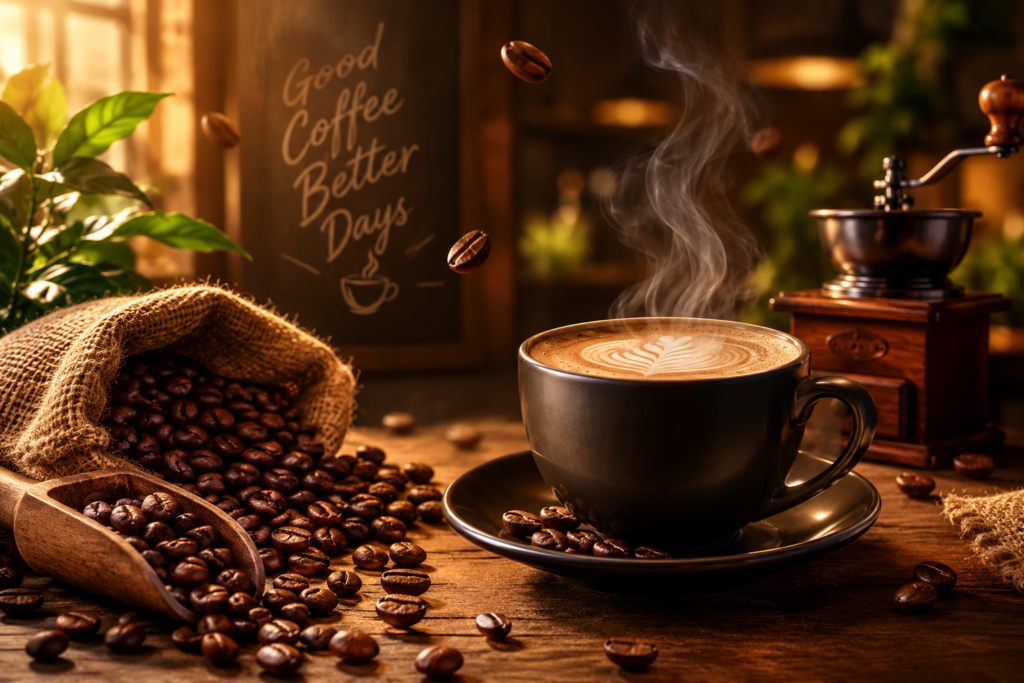 good coffee, better days